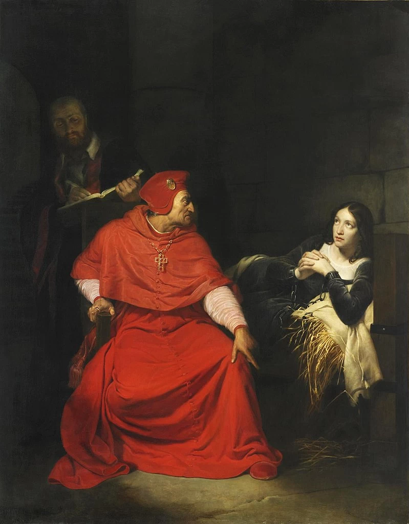 Giovanna d'Arco interrogata dal Cardinale di Winchester - Museo delle Belle Arti di Rouen